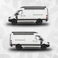 Topographic Front Door Graphics – Mercedes Sprinter / VW Crafter Mk1 Compatible