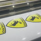 Volvo Prancing Moose Decal Sticker Pair x2 – Volvo Topographic Moose Vinyl Stickers - Funny Car Vinyl Decals