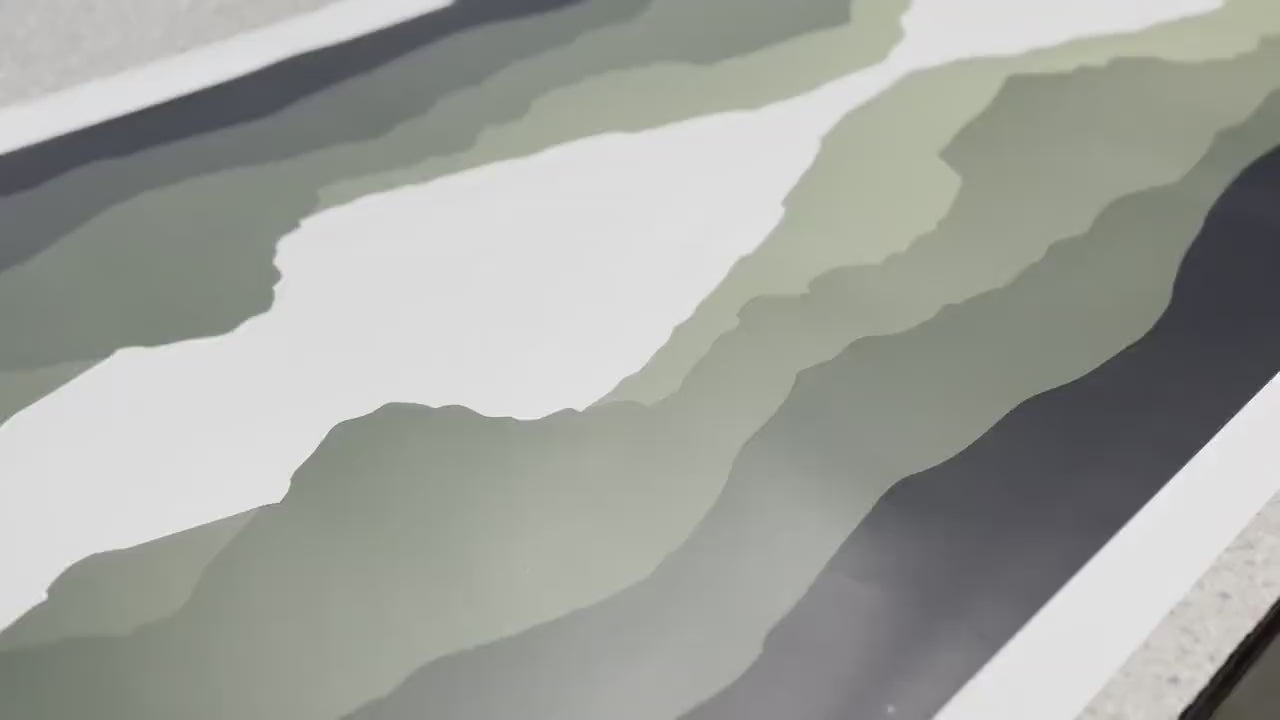 Volkswagen Van Green Mountain Decals fits VW Transporter, Multivan, California, Caravelle  T4 T5 T6 vans