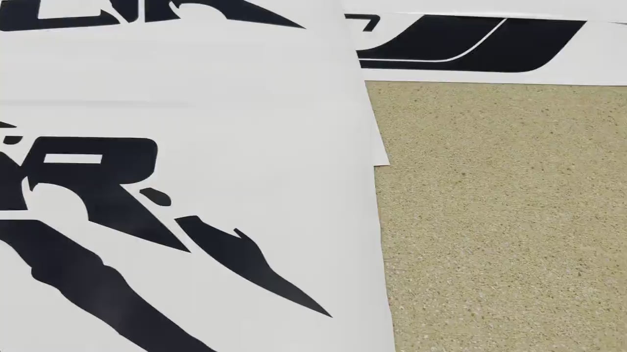 Ford Raptor F150 bedside claw decals