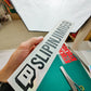 Holographic/Black Instagram Name Decal