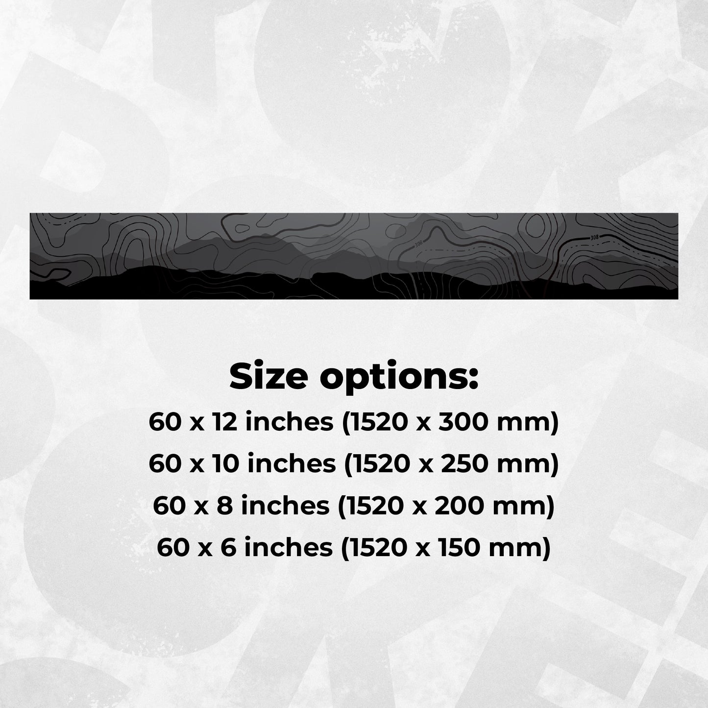 universal topographic window banner