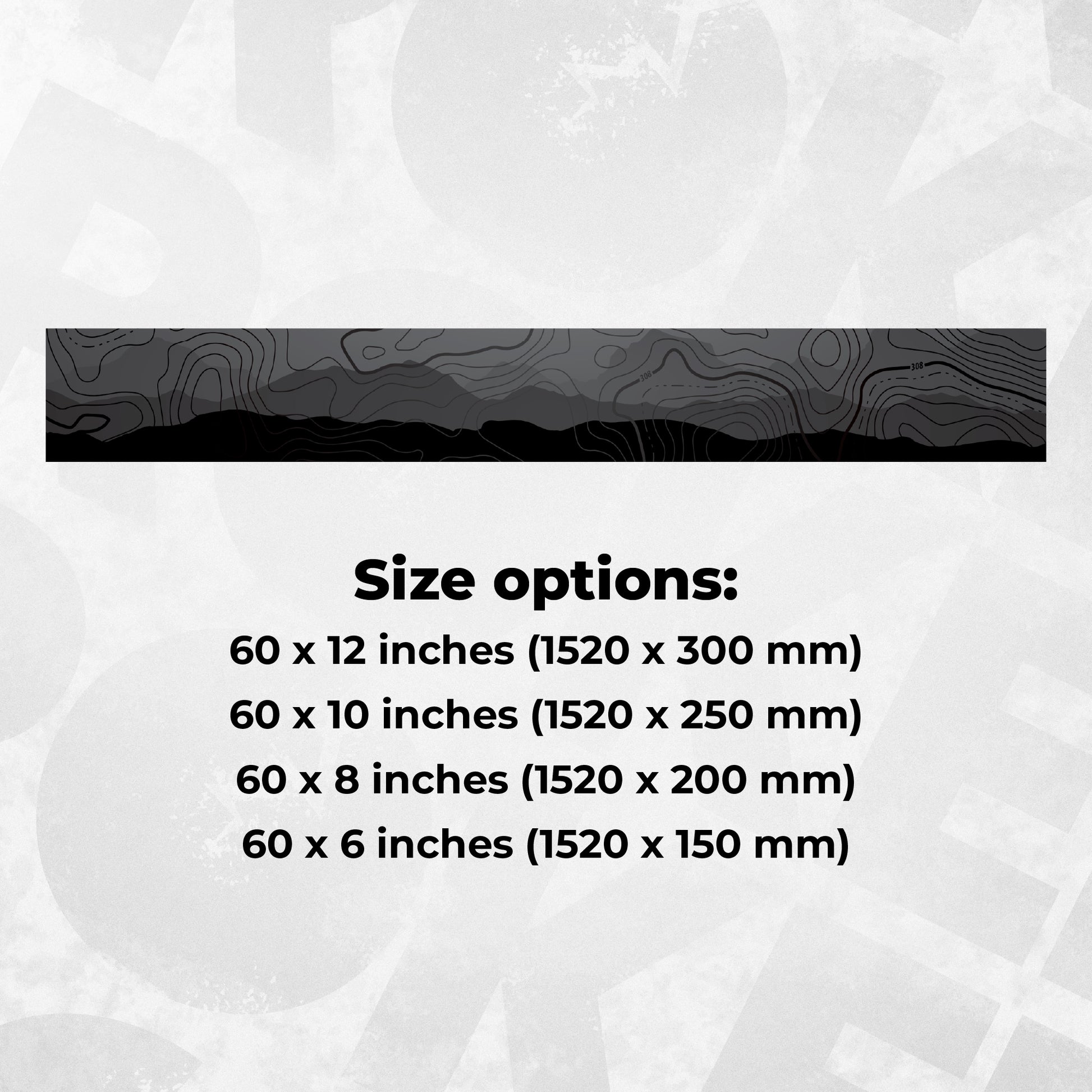 universal topographic window banner