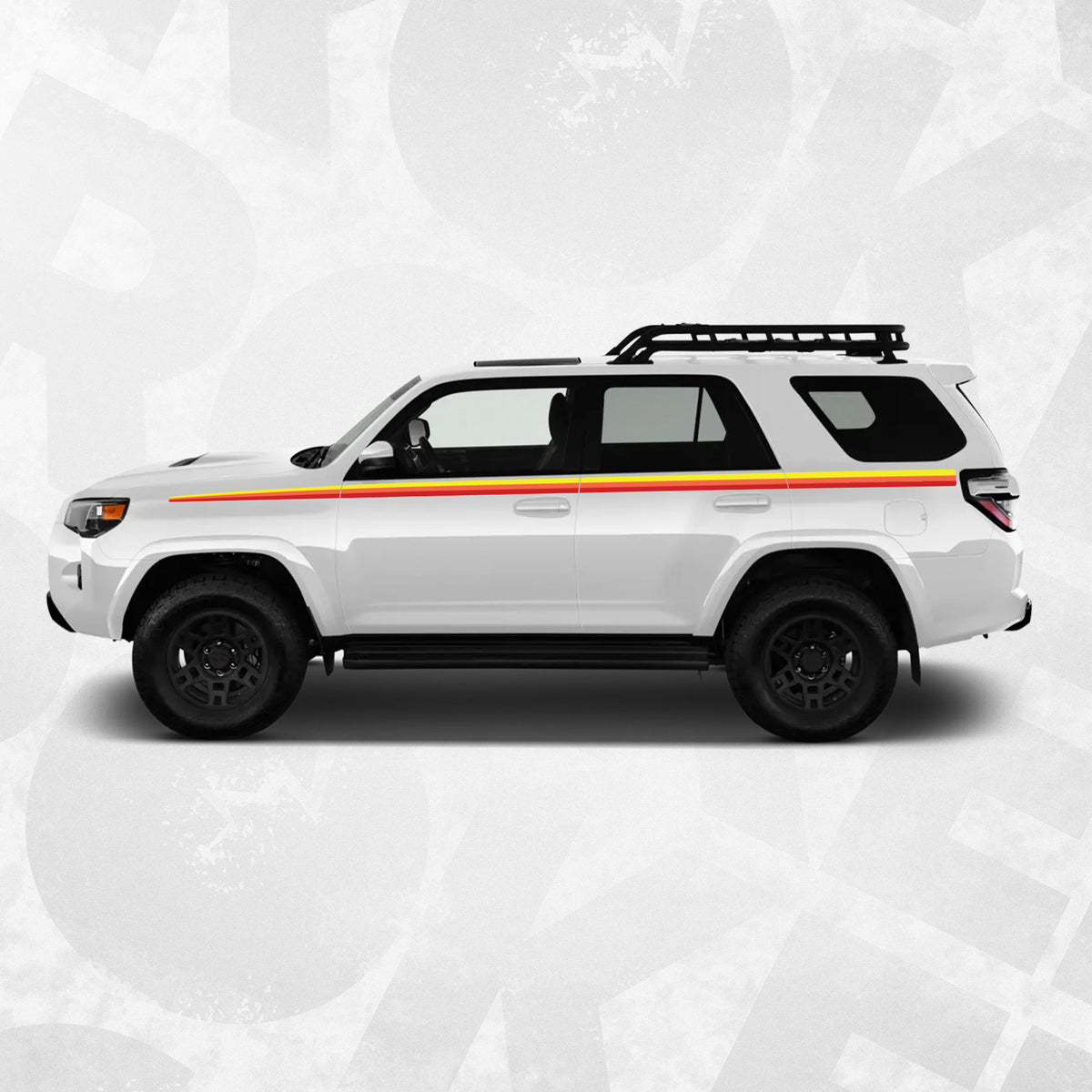 4runner Retro Emblems TOYOTA 4runner side stripe graphics graphics