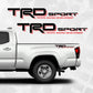 TRD Sport Toyota Tundra bed side decal (Set of 2)