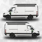 Green Mountain Front Door Graphics – Mercedes Sprinter / VW Crafter Mk1 Compatible