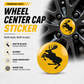 Moose Wheel Center Cap Stickers – Set of 4 – Fits Volvo Vehicles