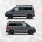 vw transporter side stripes topographic