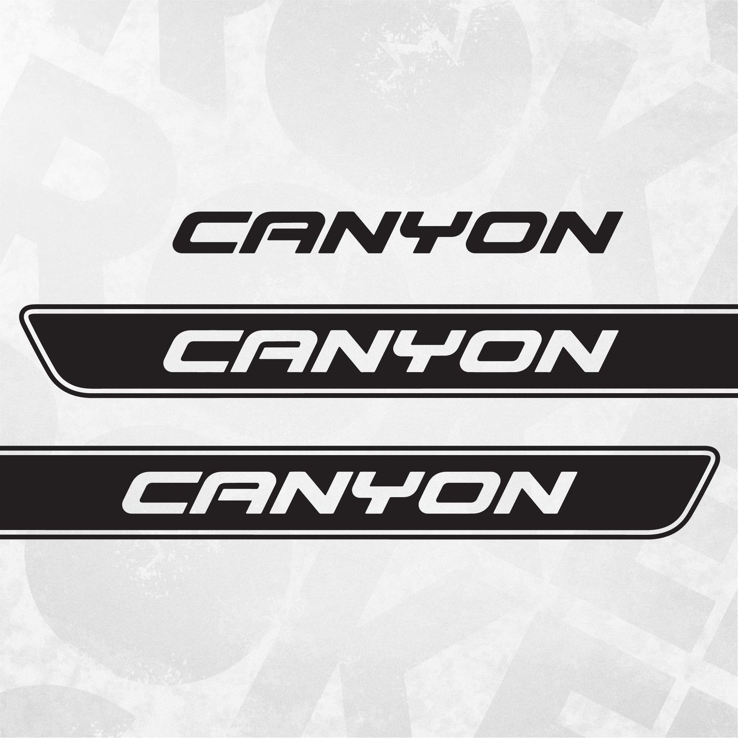 Volkswagen Amarok CANYON rocker panel side decals