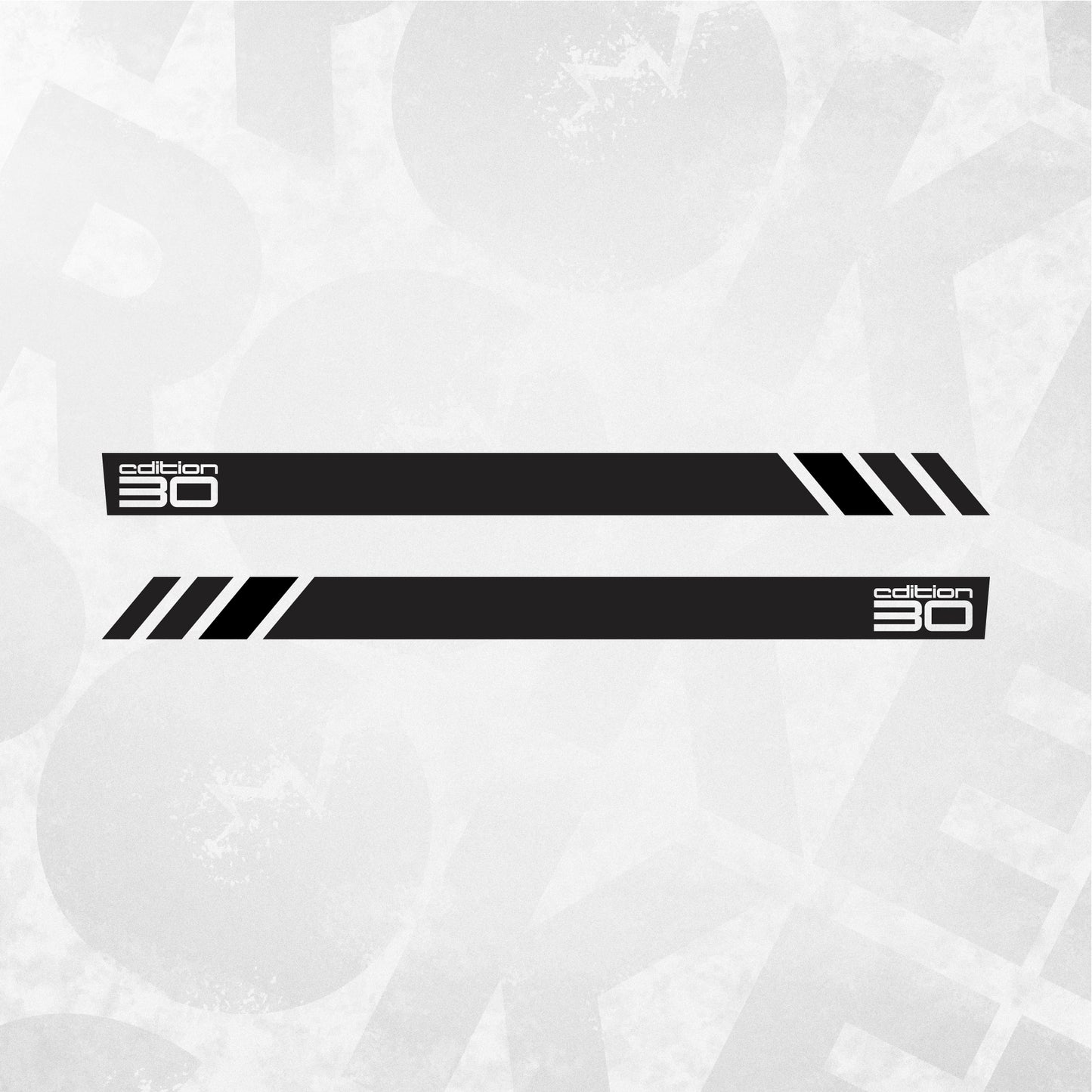 Volkswagen EDITION 30 side stripe decals