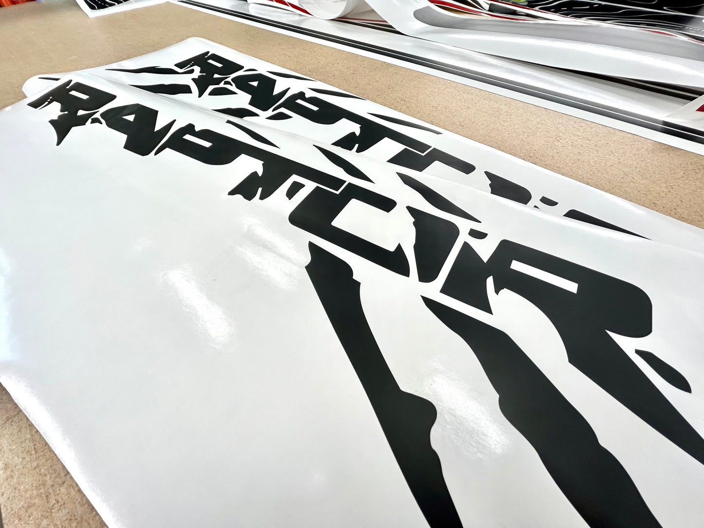 Ford Raptor F150 bedside claw decals set of 2
