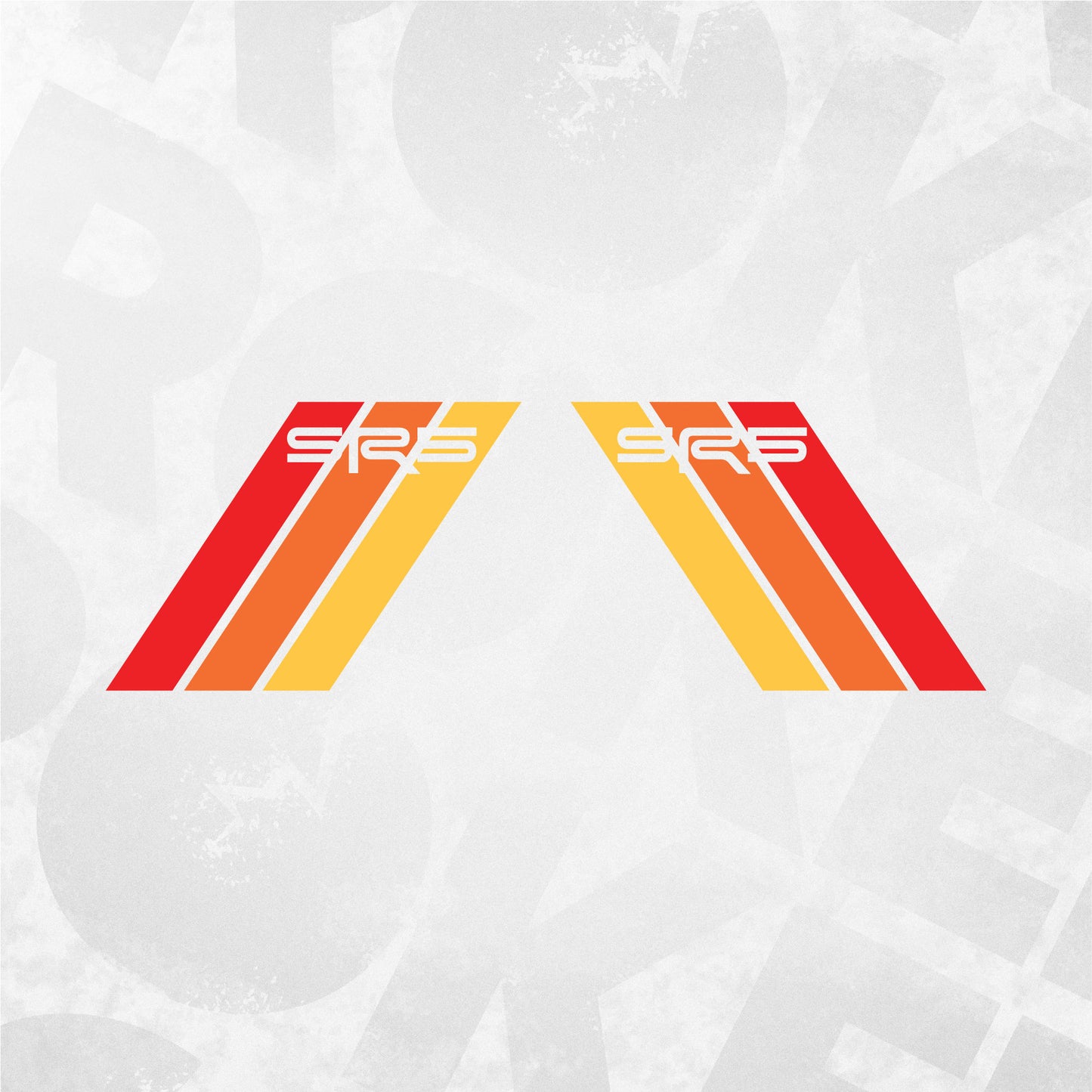 4runner SR5 Window Decal, Retro Racing Stripes for Quarter Panel Window, Graphic kit for Toyota 4runner