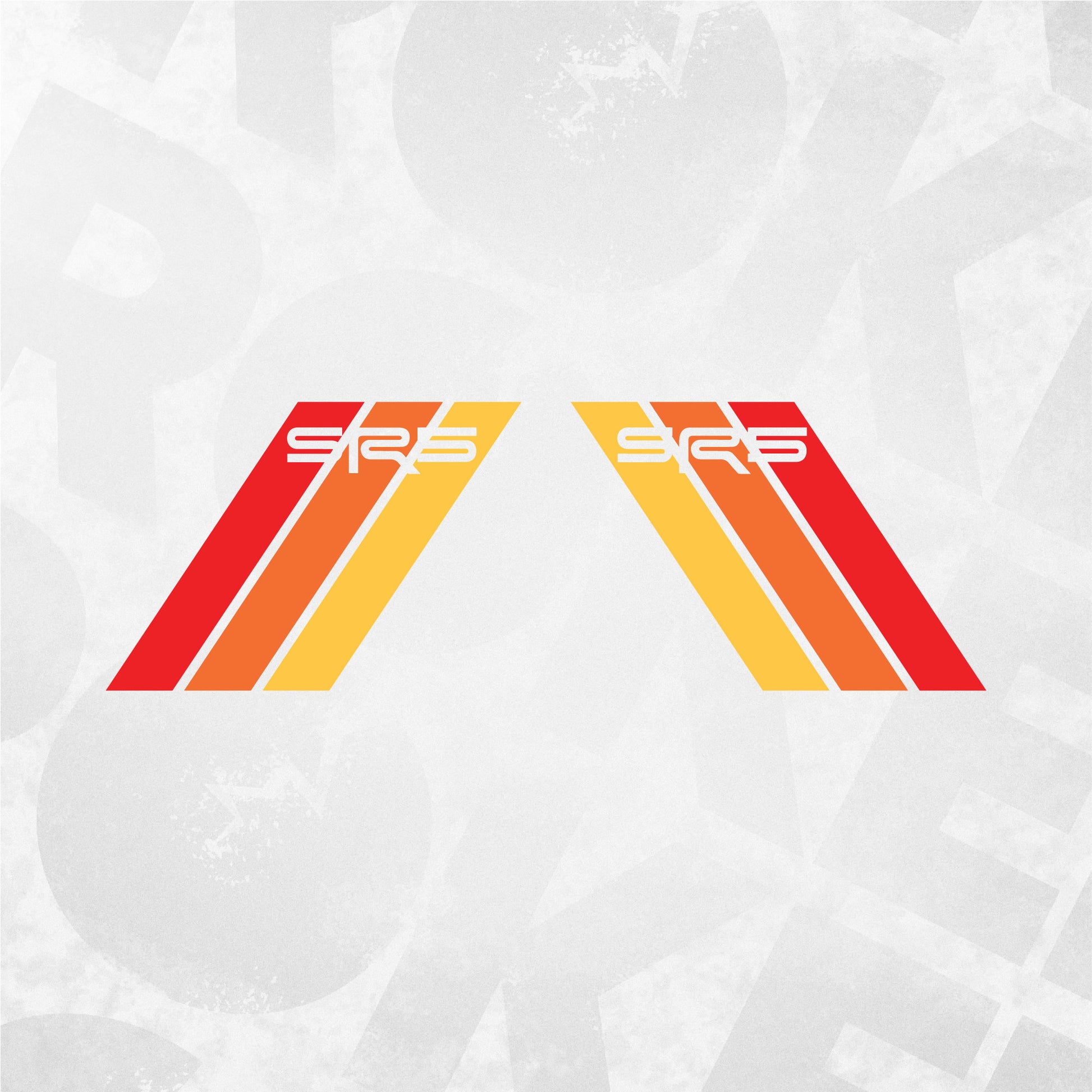 4runner SR5 Window Decal, Retro Racing Stripes for Quarter Panel Window, Graphic kit for Toyota 4runner