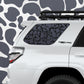 4runner Decal - Abstract cow camo print pattern quarter window decal - Fits Toyota 4runner 5th generation - Set of 2