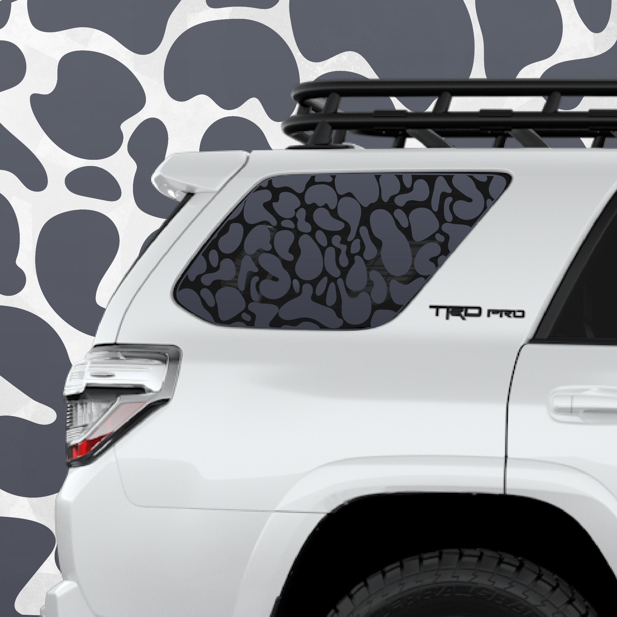 Forerunner Patterns Toyota 4runner Window Decal - Abstract Pattern