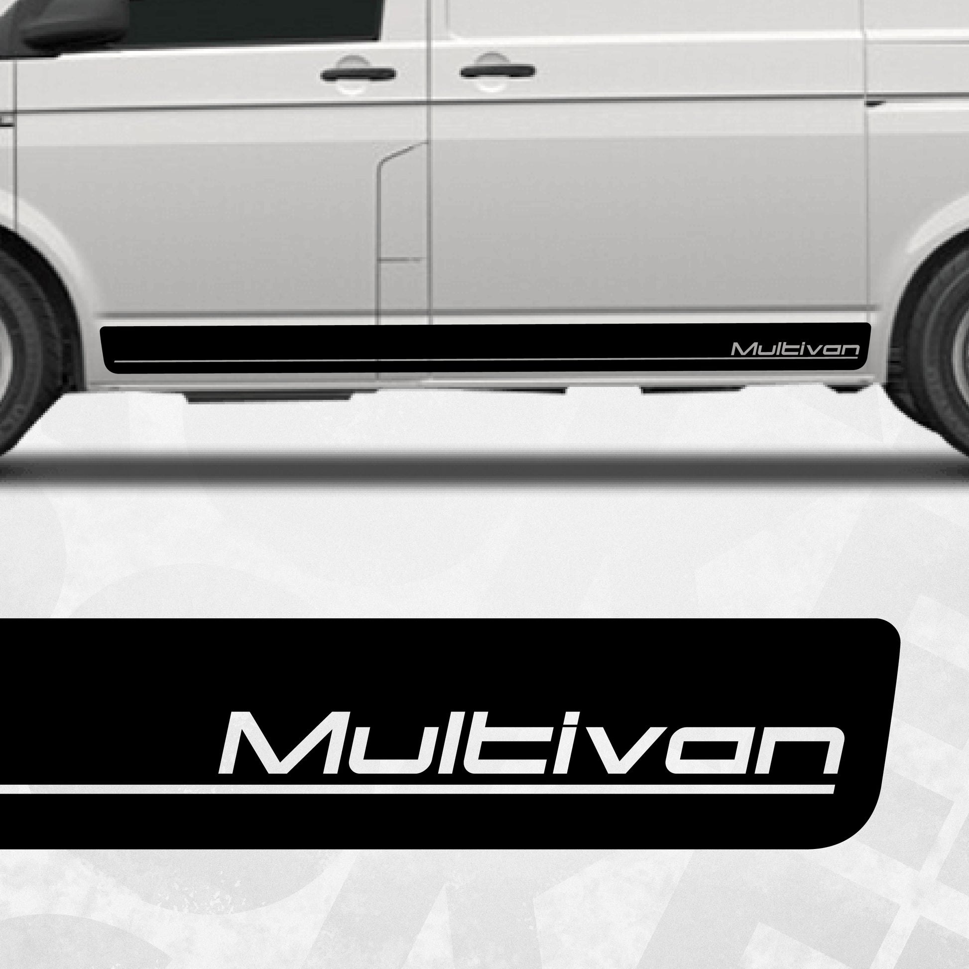 VW Transporter Multivan side stripes - EDITION