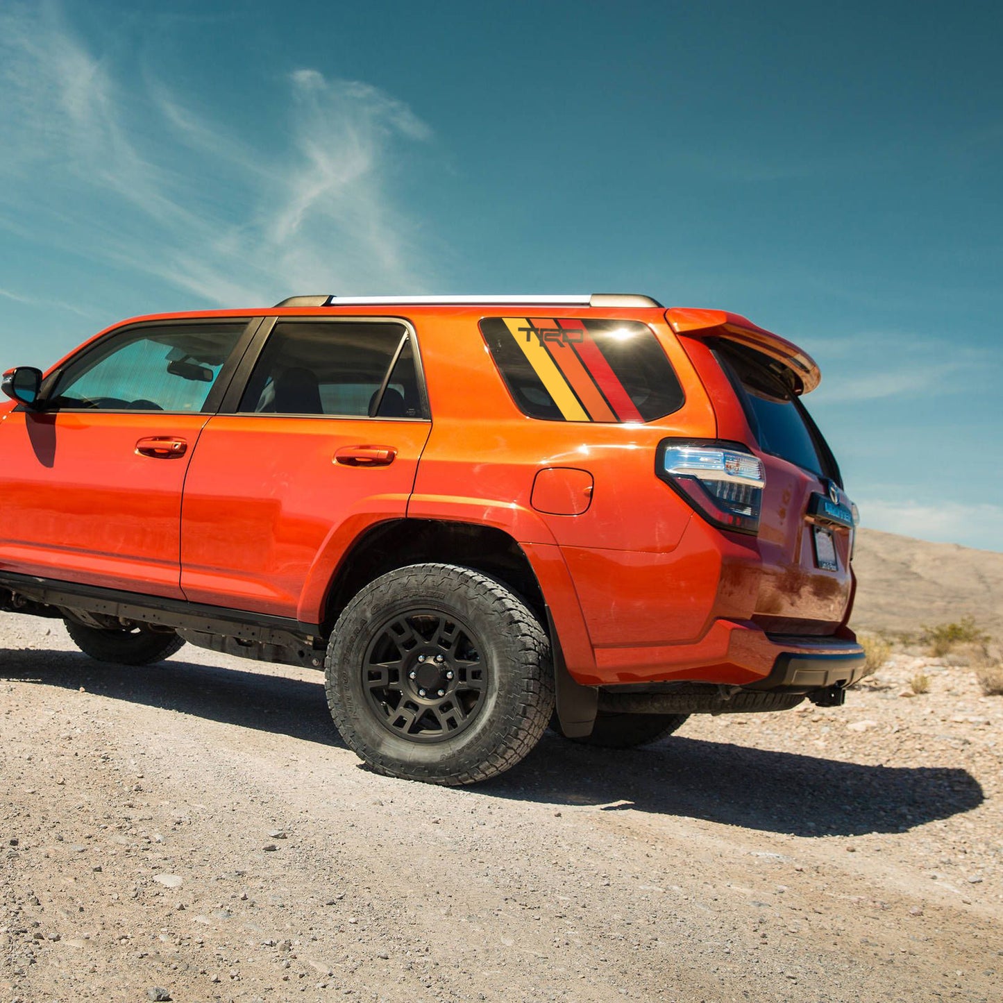 TOYOTA 4runner TRD window decals