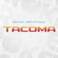 Toyota TACOMA logo decal