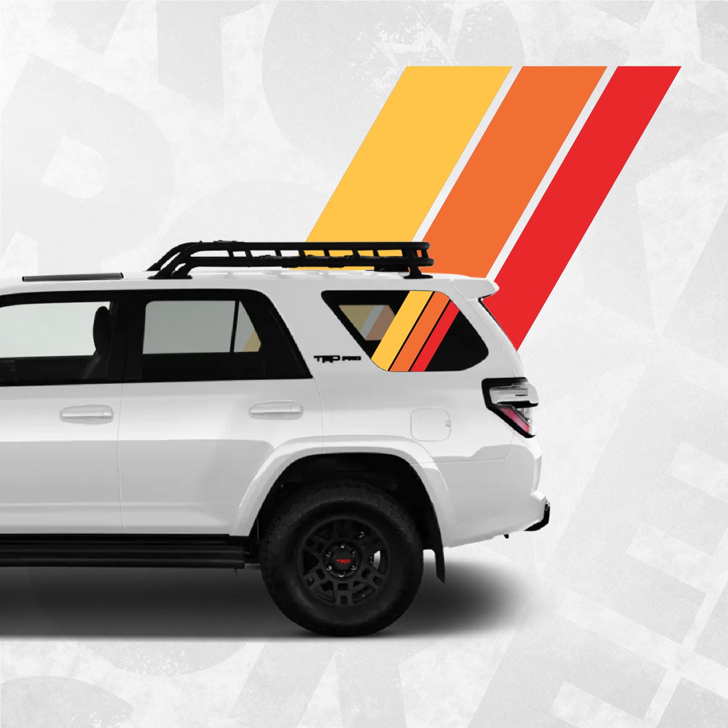 Toyota 4runner 5th GEN TRD SR5 window decal