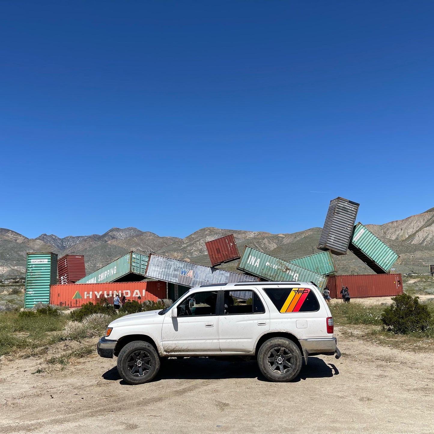 Toyota 4runner 3rd Gen TRD window stripes