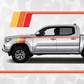 Toyota TACOMA vintage racing stripe decals