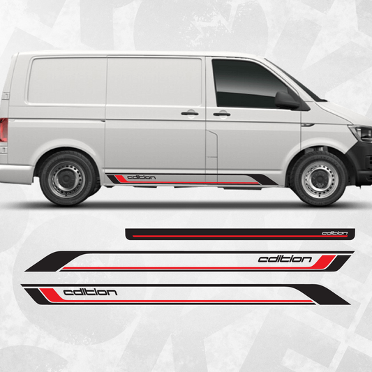 VW Transporter Multivan side decals - EDITION