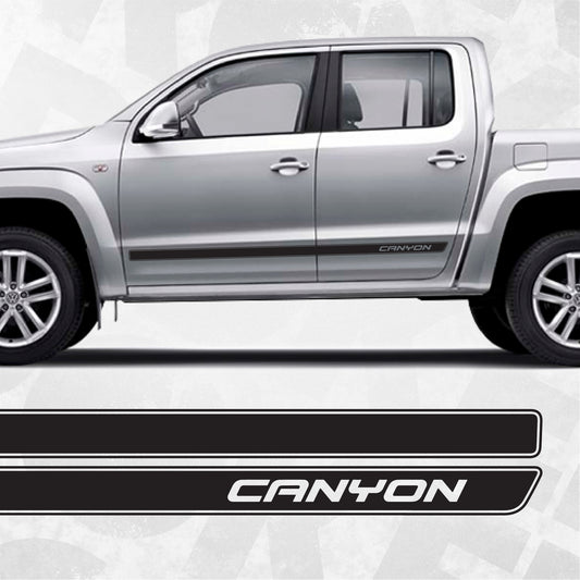 Volkswagen Amarok CANYON rocker panel side decals