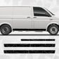 VW Transporter Multivan side decals - TOPOGRAPHIC pattern
